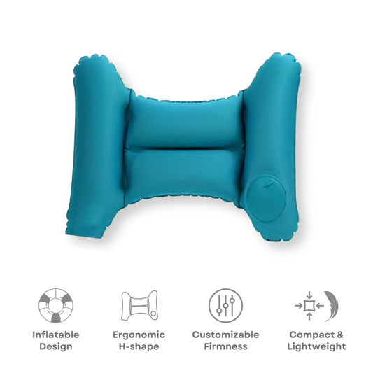 Inflatable Travel Back Support Pillow