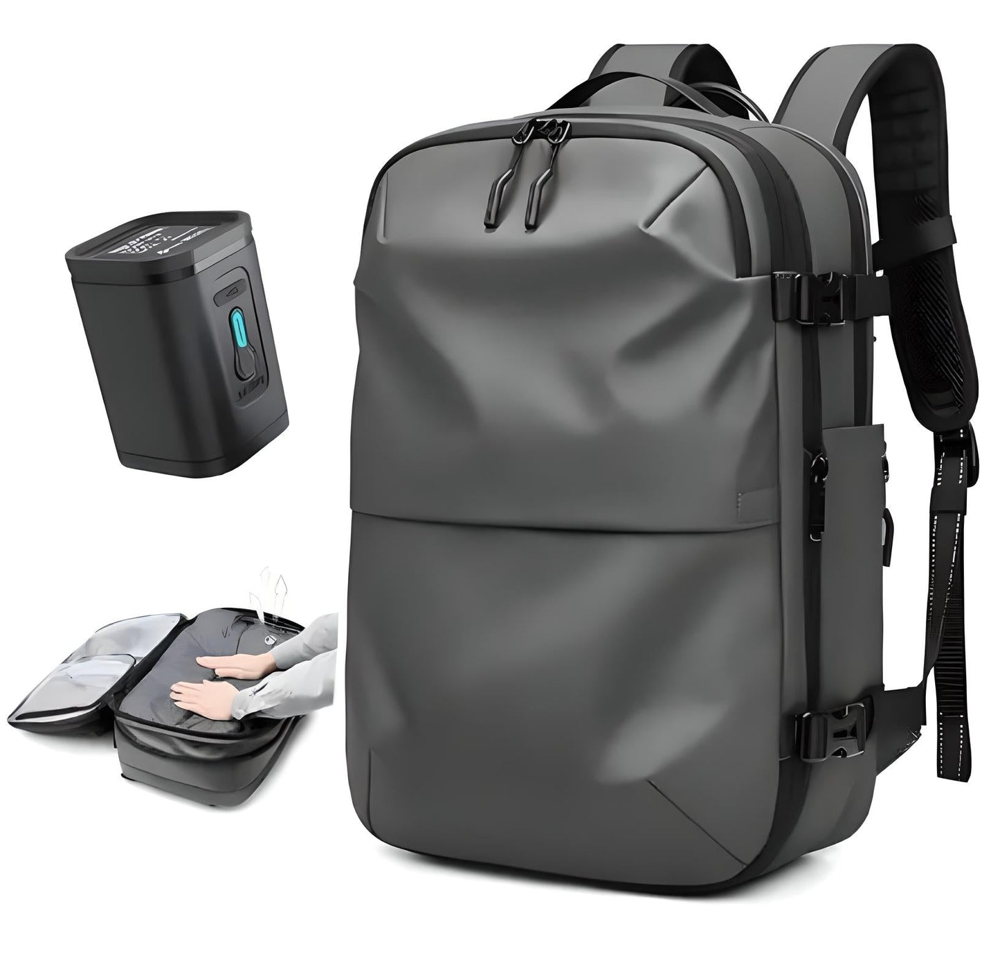 Vacuum Compression Anti-Theft Backpack
