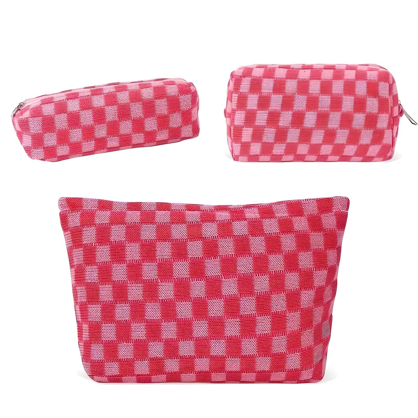 3-Piece Cosmetic Bag Set