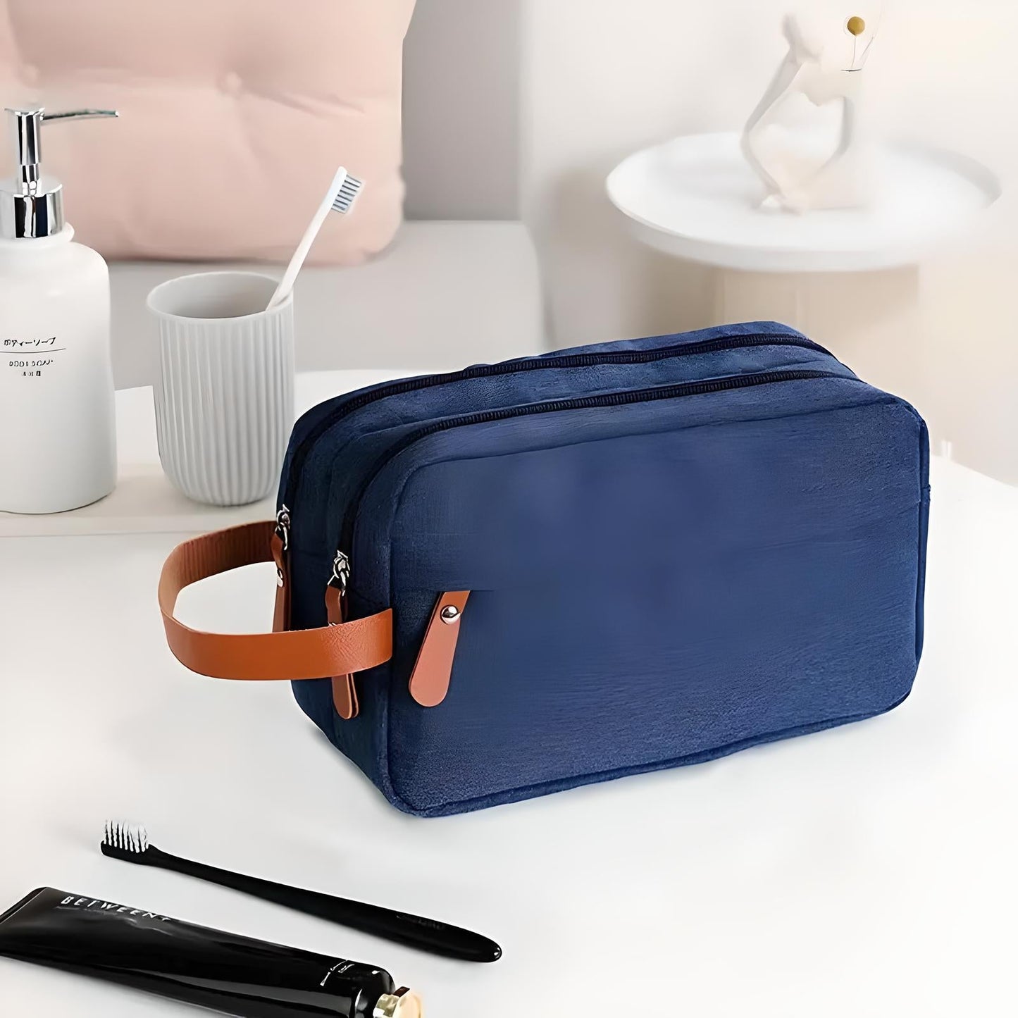 Modern Men's Toiletries Bag