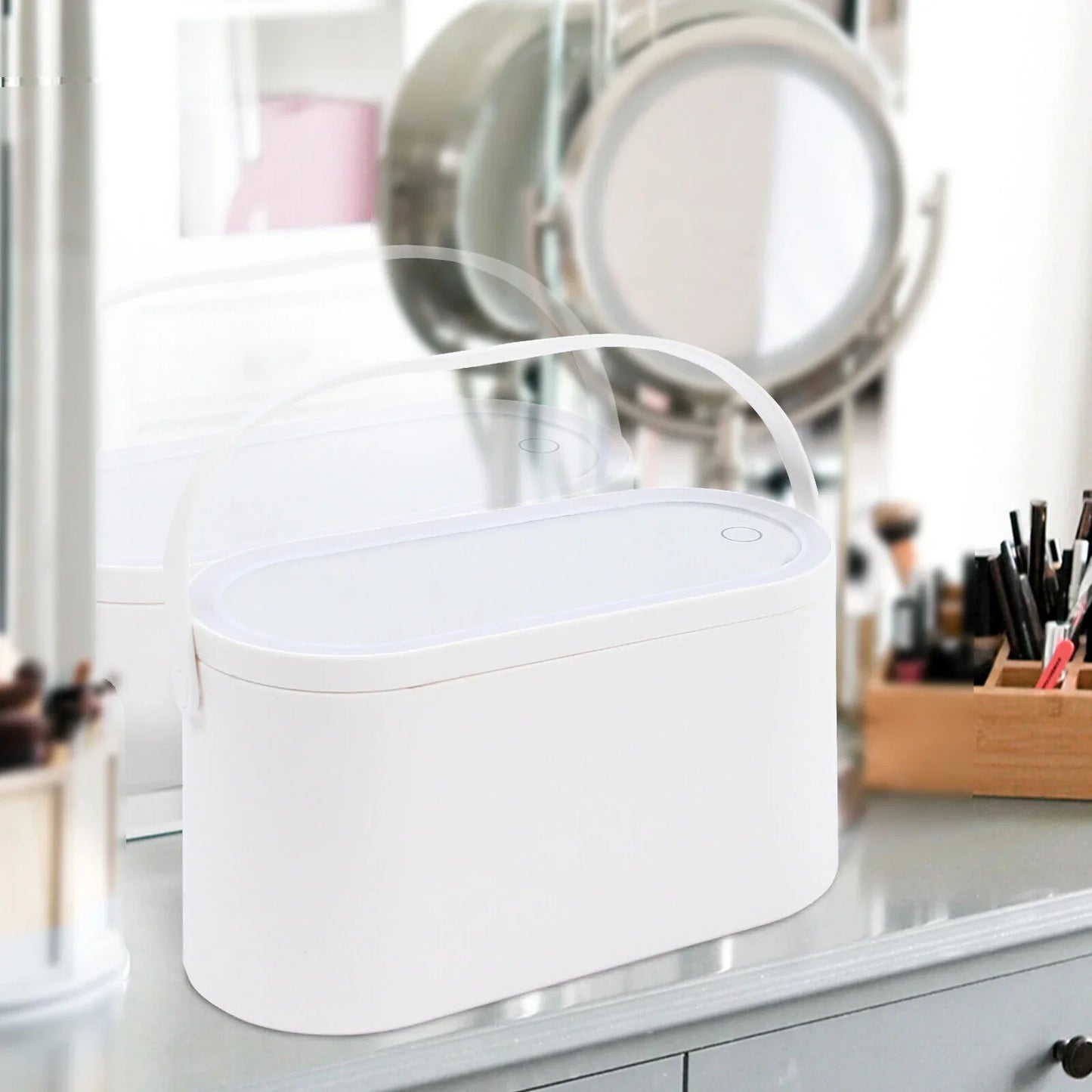 LED Mirror Makeup Box