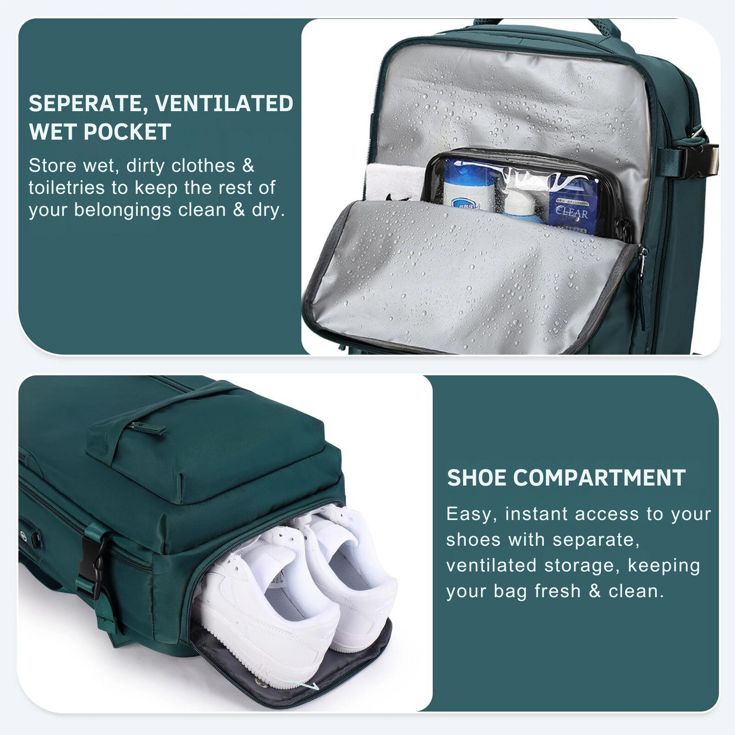 Expandable Carry-On Backpack