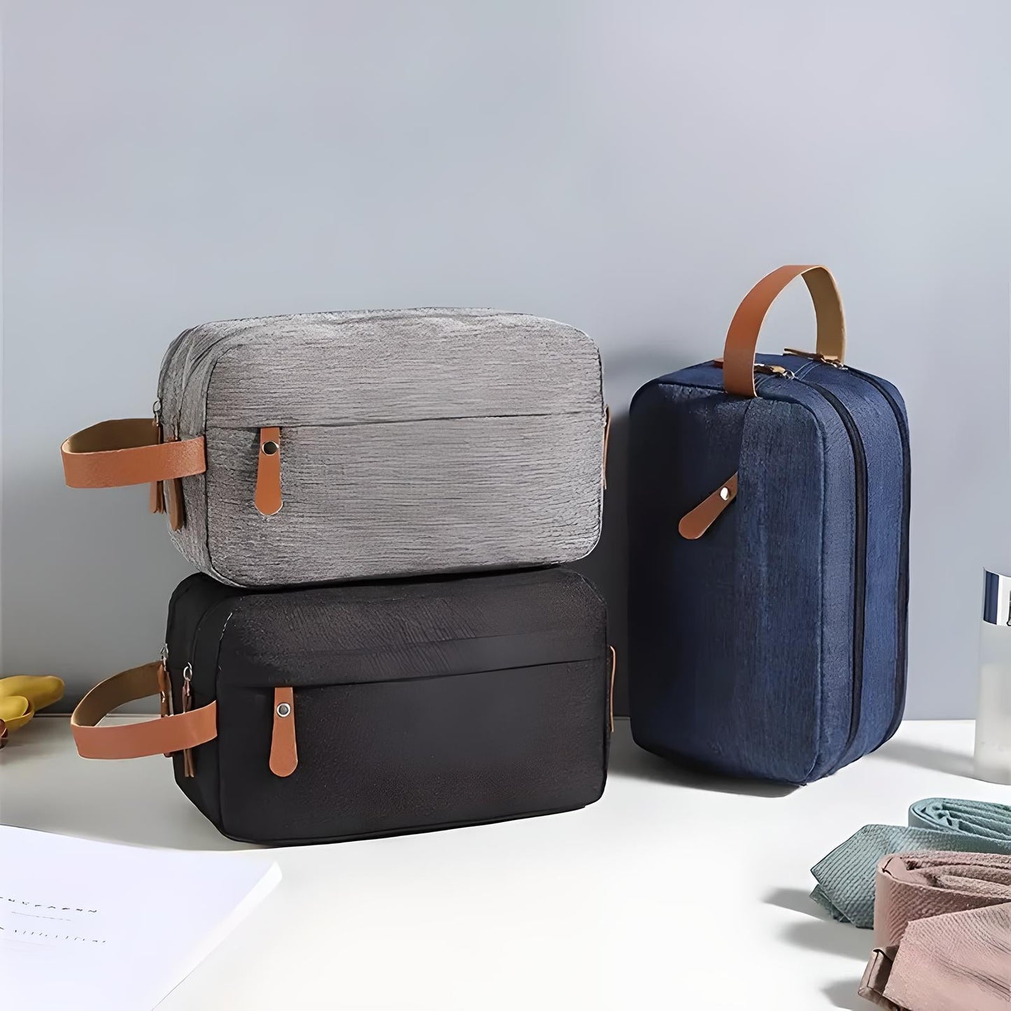 Modern Men's Toiletries Bag