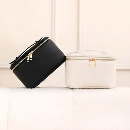 Leather Look Cosmetics Case