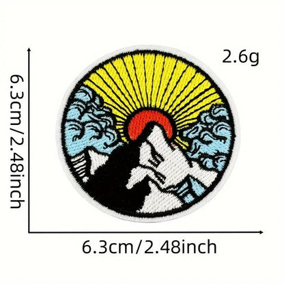 Iron-On Travel Patches – 20 Pc  Set