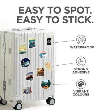 Luggage Travel Stickers | 100pc Set